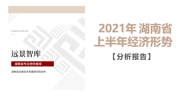遠(yuǎn)景智庫發(fā)布《2021年湖南省上半年經(jīng)濟(jì)形勢(shì)分析報(bào)告》